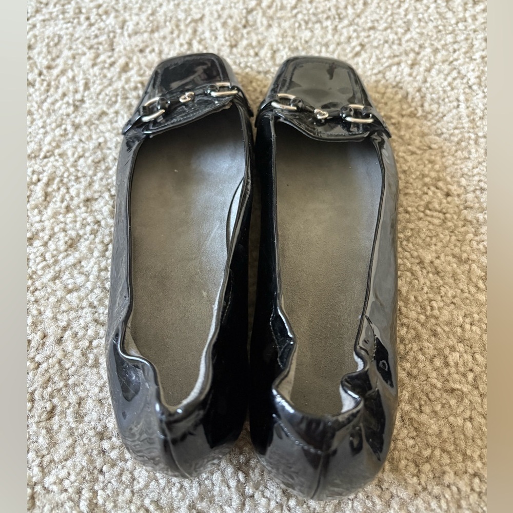 STUART WEITZMAN Horsebit Ballet Flat Loafers 8 - Picture 3 of 7